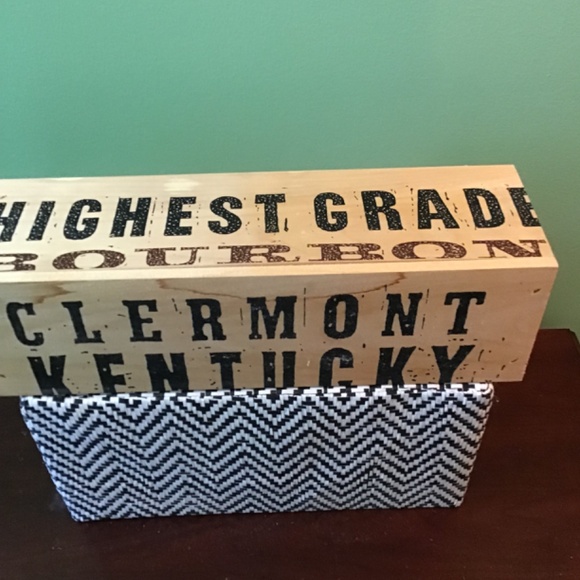 Bookers Bourbon Whiskey Wooden Crate Box Display Decor - Picture 5 of 6